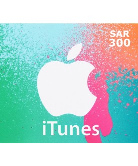 iTunes SAR 300 Card SA Key 